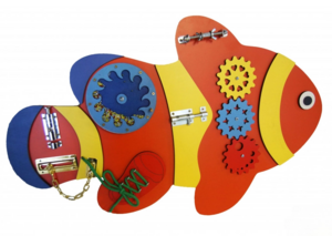 Бизиборд «Оранжевая рыбка» - fgospostavki.ru - Верхняя Пышма