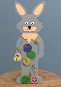 Бизиборд «Пасхальный кролик» - fgospostavki.ru - Верхняя Пышма