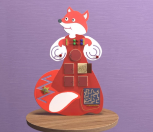 Бизиборд «Лисичка-сестричка» - fgospostavki.ru - Верхняя Пышма