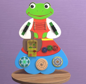 Бизиборд «Лягушка» - fgospostavki.ru - Верхняя Пышма