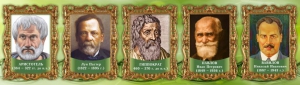 Стенд "Выдающиеся ученые биологи, часть 2" - fgospostavki.ru - Верхняя Пышма
