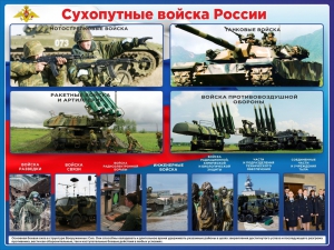 Стенд "Сухопутные войска России" - fgospostavki.ru - Верхняя Пышма
