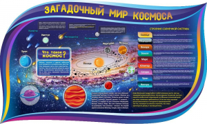 Стенд "Загадочный мир космоса" - fgospostavki.ru - Верхняя Пышма