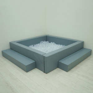 Сухой бассейн с шариками и RGB-подсветкой 140х140 см - fgospostavki.ru - Верхняя Пышма