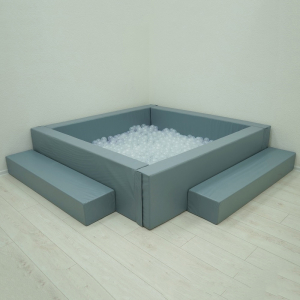 Сухой бассейн с шариками и RGB-подсветкой 190х190 см - fgospostavki.ru - Верхняя Пышма