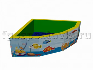 Бассейн угловой с шелкографией - fgospostavki.ru - Верхняя Пышма