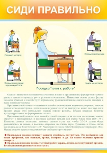 Стенд "Сиди правильно" - fgospostavki.ru - Верхняя Пышма