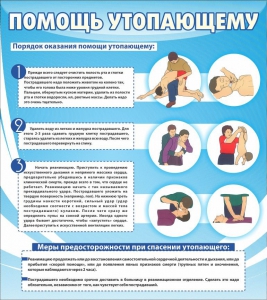 Стенд "Помощь утопающему" - fgospostavki.ru - Верхняя Пышма