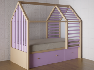 Детская кровать «Инга» - fgospostavki.ru - Верхняя Пышма