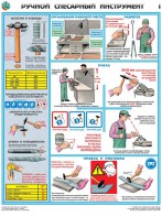 Комплект плакатов "Ручной слесарный инструмент" - fgospostavki.ru - Верхняя Пышма