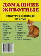 Раздаточные карточки "Домашние животные" - fgospostavki.ru - Верхняя Пышма