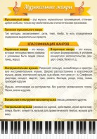 Стенд "Музыкальные жанры" - fgospostavki.ru - Верхняя Пышма