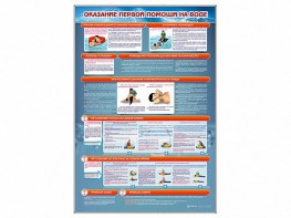 Стенд "Оказание первой помощи на воде" - fgospostavki.ru - Верхняя Пышма