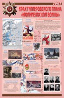 Плакат "Великая Отечественная война: Крах гитлеровского плана «молниеносной войны» " - fgospostavki.ru - Верхняя Пышма