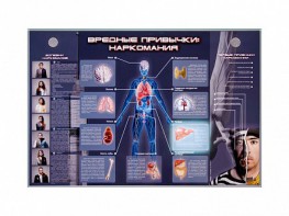 Электрифицированный стенд "Вредные привычки: наркомания" - fgospostavki.ru - Верхняя Пышма