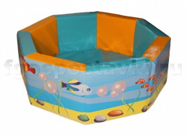 Сухой бассейн восьмигранный с шелкографией - fgospostavki.ru - Верхняя Пышма