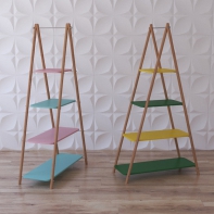 Стеллаж для игрушек и книг "Вигвам" - fgospostavki.ru - Верхняя Пышма