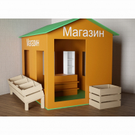 Игровой домик «Рынок» - fgospostavki.ru - Верхняя Пышма