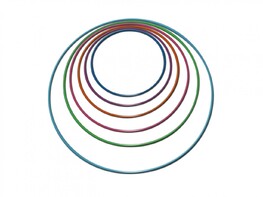 Обруч гимнастический стальной утяжеленный (1000 мм)  - fgospostavki.ru - Верхняя Пышма