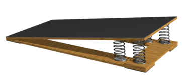 Мостик гимнастический подкидной усиленный (4 пружины) - fgospostavki.ru - Верхняя Пышма
