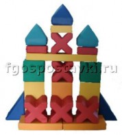 Мягкий модуль-конструктор "Башня" (21 элемент) - fgospostavki.ru - Верхняя Пышма