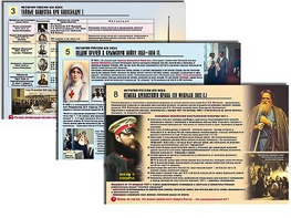 Комплект таблиц по истории "История России XIX в." раздаточные (цветные, ламинированные, А4, 10 штук) - fgospostavki.ru - Верхняя Пышма