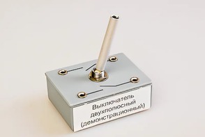 Выключатель двухполюсный (демонстрационный) - fgospostavki.ru - Верхняя Пышма
