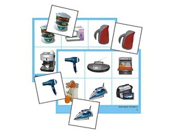 Логопедическое лото "Бытовая техника" (4 планшета, 24 карточки, цветное, ламинированное) - fgospostavki.ru - Верхняя Пышма