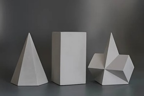 Набор гипсовых геометрических тел (15 штук) - fgospostavki.ru - Верхняя Пышма