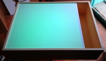 Планшет для рисования песком с RGB подсветкой (80х60 см) - fgospostavki.ru - Верхняя Пышма