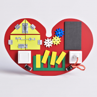 Бизиборд «Любящее сердце» - fgospostavki.ru - Верхняя Пышма