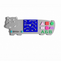 Бизиборд «Волшебный бегемотик» - fgospostavki.ru - Верхняя Пышма