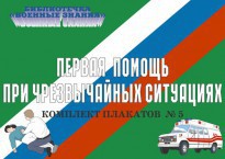 Комплект плакатов "Первая помощь при чрезвычайных ситуациях" - fgospostavki.ru - Верхняя Пышма