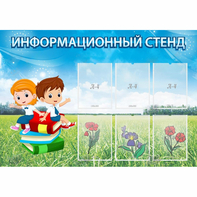 Стенд информационный с 6 карманами - fgospostavki.ru - Верхняя Пышма