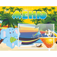 Стенд "Меню" 0.39x0.5 - fgospostavki.ru - Верхняя Пышма