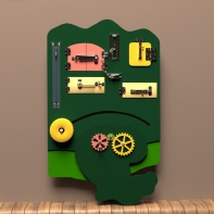 Бизиборд «Зелёная лапа» - fgospostavki.ru - Верхняя Пышма