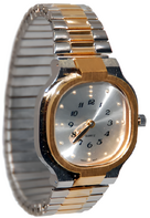 Часы со шрифтом Брайля мужские золото-серебро - fgospostavki.ru - Верхняя Пышма