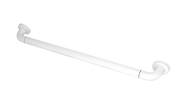 Поручень прямой с антибактериальным покрытием (белый) - fgospostavki.ru - Верхняя Пышма