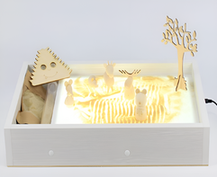 Световой планшет для рисования песком Белый - fgospostavki.ru - Верхняя Пышма