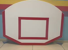 Щит стритбольный тренировочный (влагостойкая фанера), размер 1200х900 миллиметров - fgospostavki.ru - Верхняя Пышма