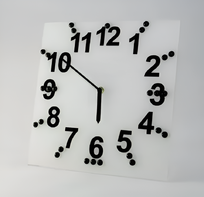 Часы тактильные настольные с крупными цифрами - fgospostavki.ru - Верхняя Пышма