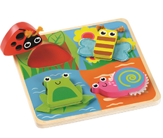 Тактильные пазлы "Лужок" - fgospostavki.ru - Верхняя Пышма