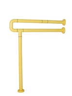 Желтый поручень напольно-настенный с антибактериальным покрытием - fgospostavki.ru - Верхняя Пышма