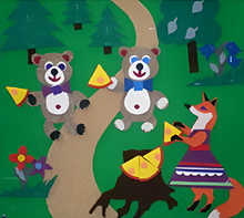 Пособие для слабовидящих детей - Театр-сказка "Два жадных медвежонка" - fgospostavki.ru - Верхняя Пышма