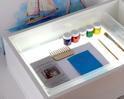 Стол-планшет "Водная фантазия" (Формат А4) - fgospostavki.ru - Верхняя Пышма