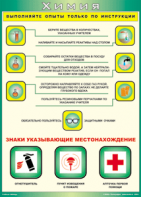 Таблица "Выполняйте опыты только по инструкции" (100х140 сантиметров, винил) - fgospostavki.ru - Верхняя Пышма