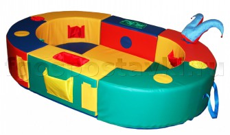 Манеж овальный 180х120х25 сантиметров - fgospostavki.ru - Верхняя Пышма