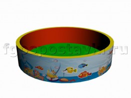Бассейн круглый с шелкографией - fgospostavki.ru - Верхняя Пышма