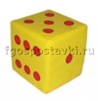 Кубик "Бросайка" с точками - fgospostavki.ru - Верхняя Пышма
