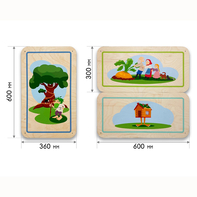 Набор стеновых панелей «Мир сказки - У Лукоморья» - fgospostavki.ru - Верхняя Пышма